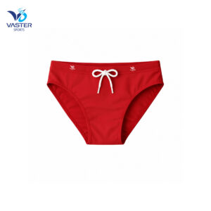 Women performance swim shorts with adjustable waistband and quick-dry fabric