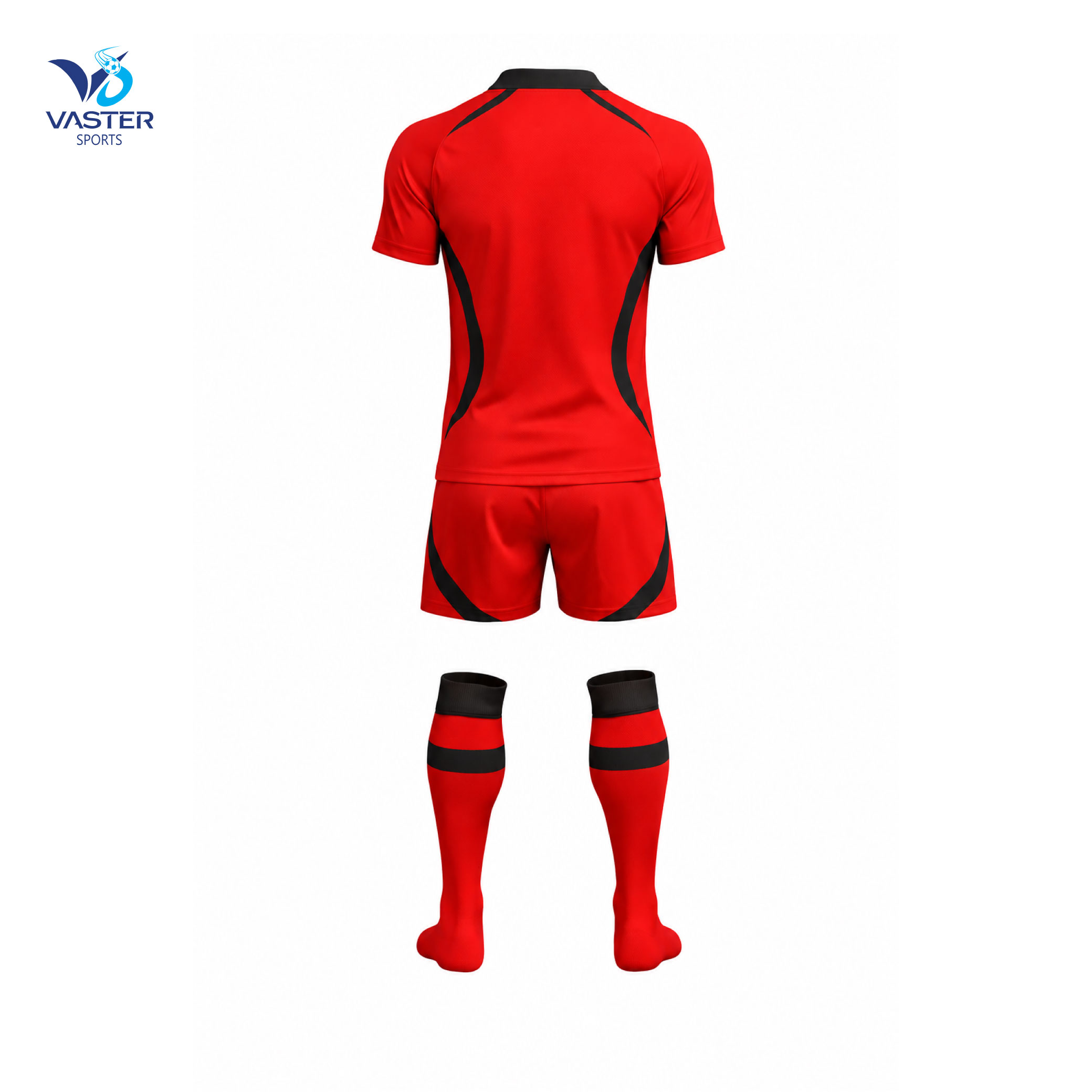 Custom rugby jersey set with team performance design