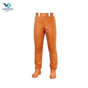 baseball pants for teams orange design