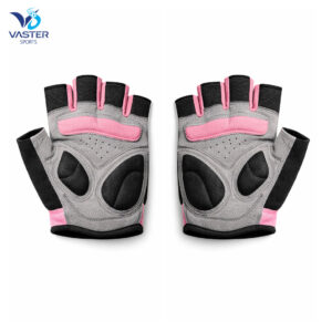 Women’s gel cycling gloves with padded palm and breathable design