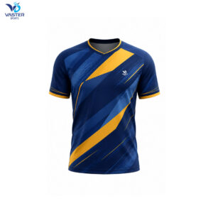 Cross jersey with breathable fabric and custom racing team design