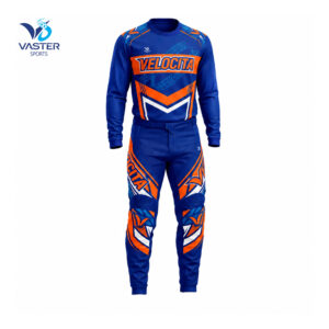MudRage motocross racing uniform with jersey and pants and bold team design