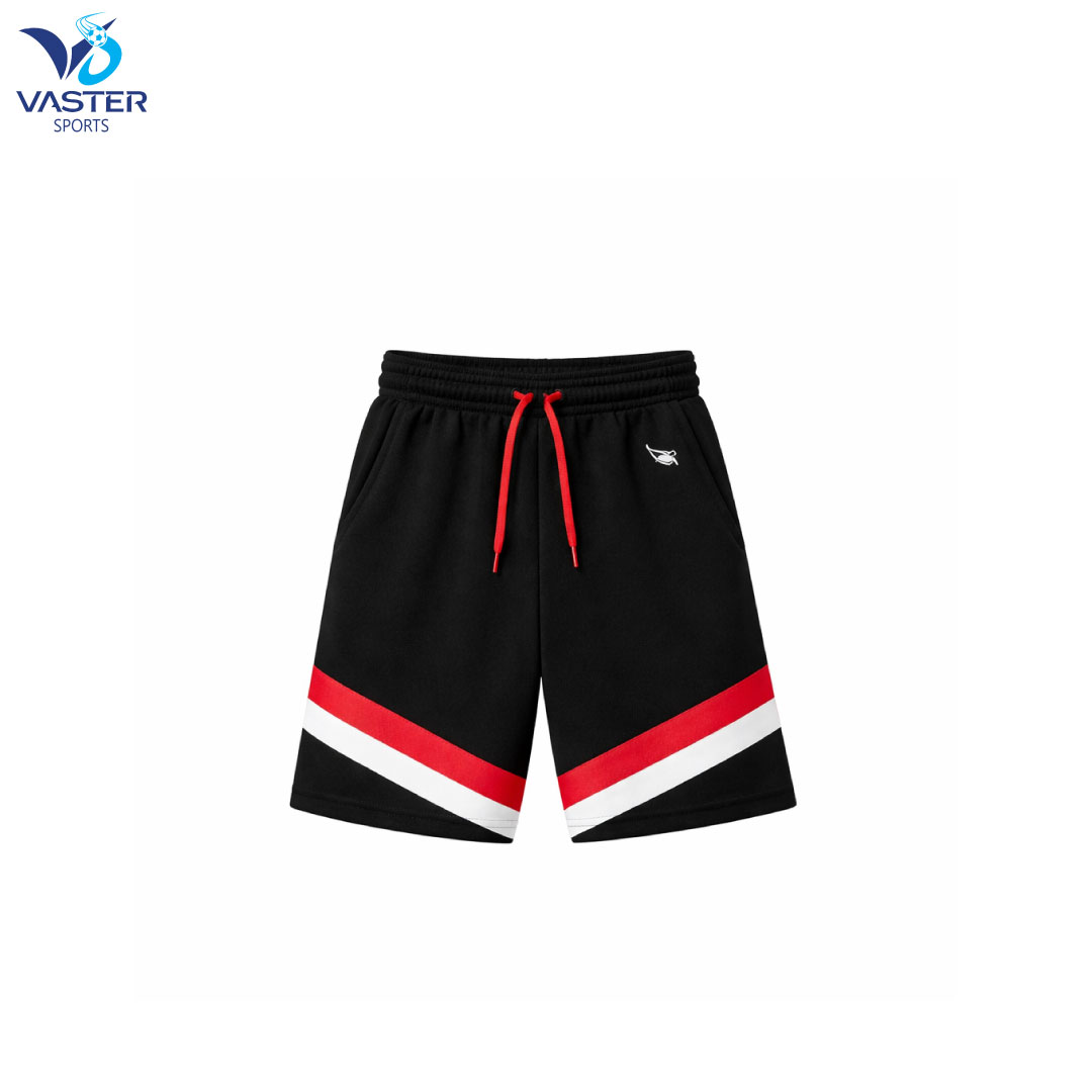 Custom basketball shorts with team logo and breathable performance fabric