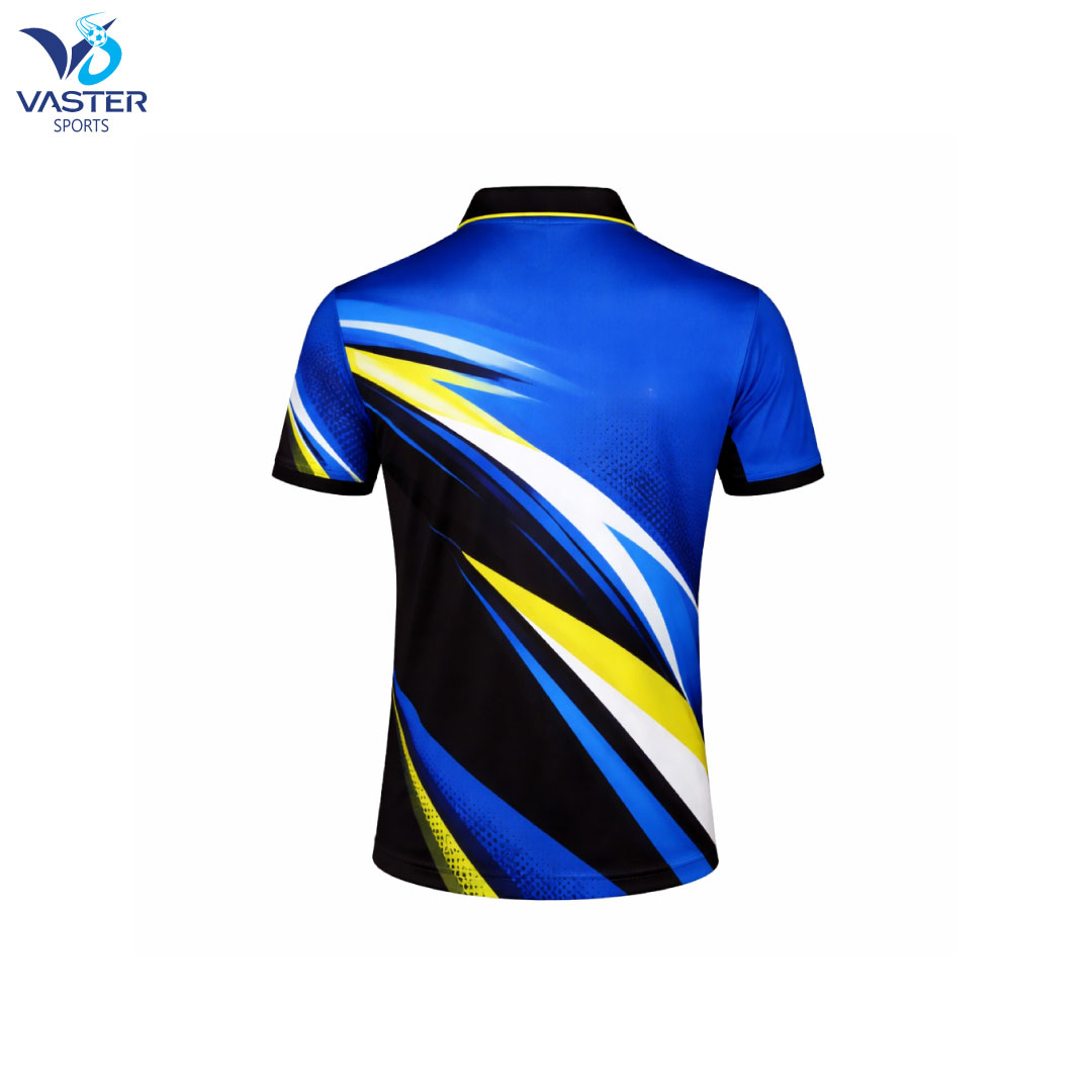 Back view of custom basketball shirt showing player name and number