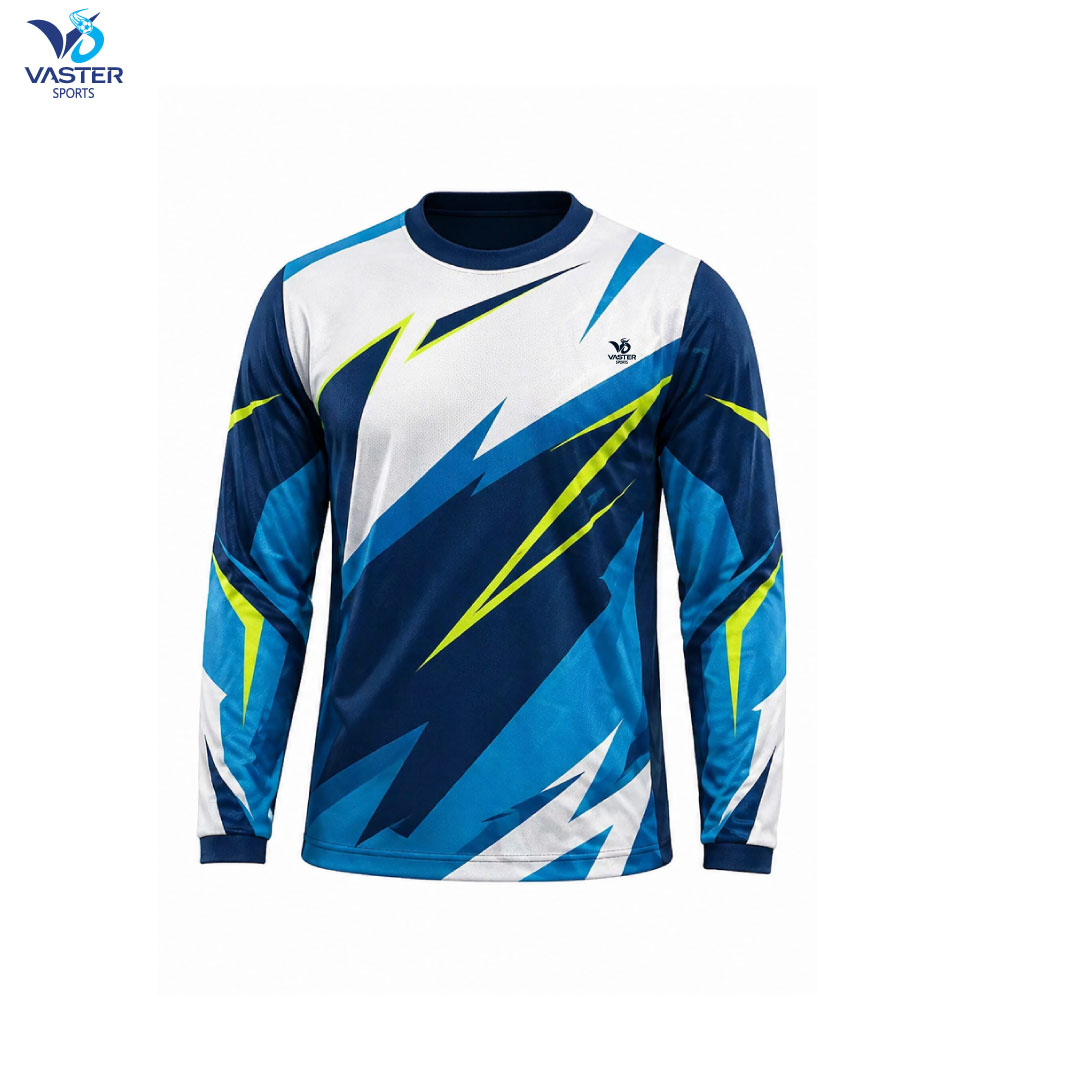 Cross racing jersey with breathable fabric and custom team design