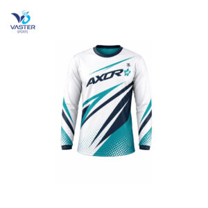 Full sleeve dart jersey with breathable fabric and custom team design