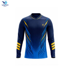 Cross performance jersey with breathable fabric and custom racing design