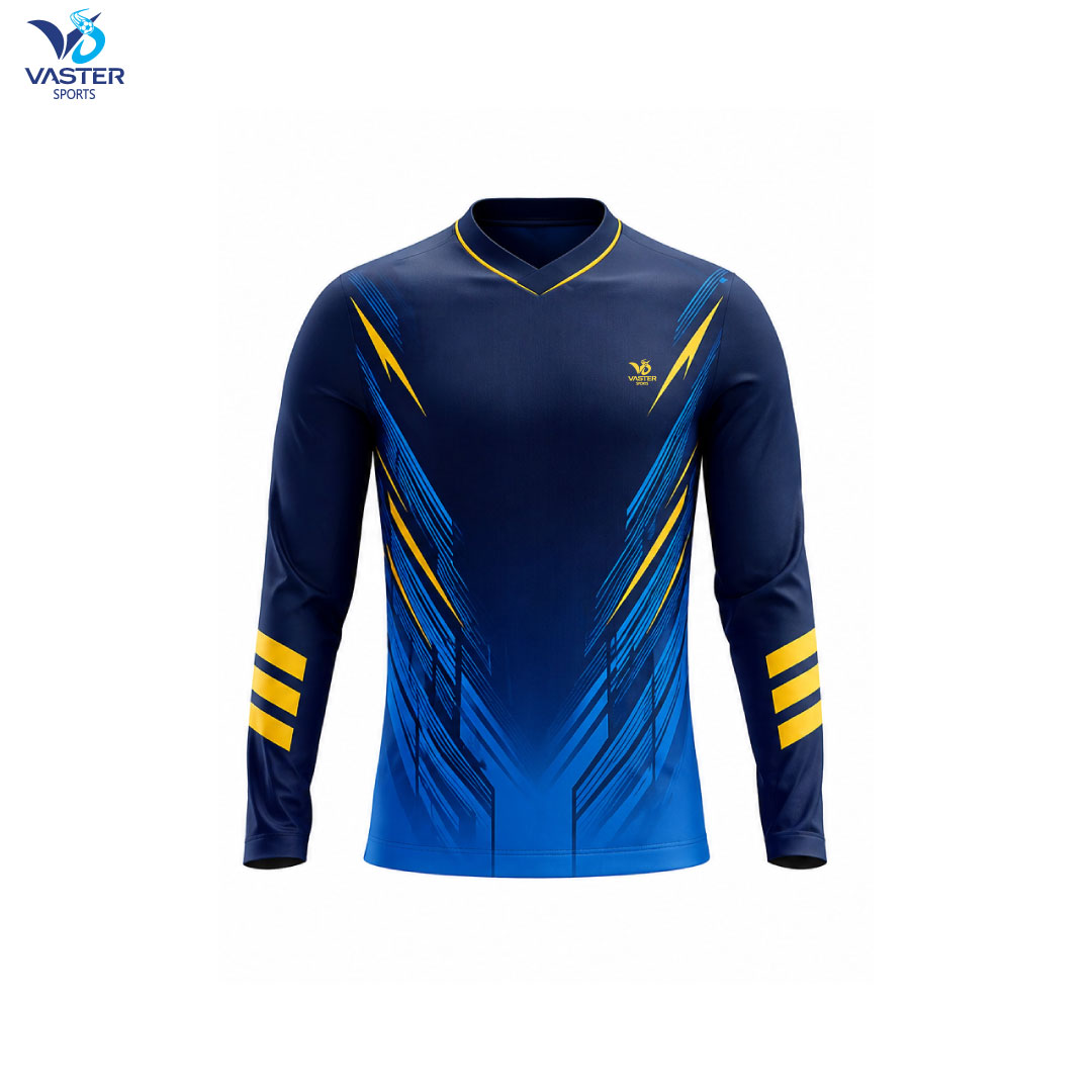 Cross performance jersey with breathable fabric and custom racing design
