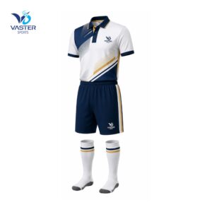 Tennis performance uniform with breathable fabric and custom team design