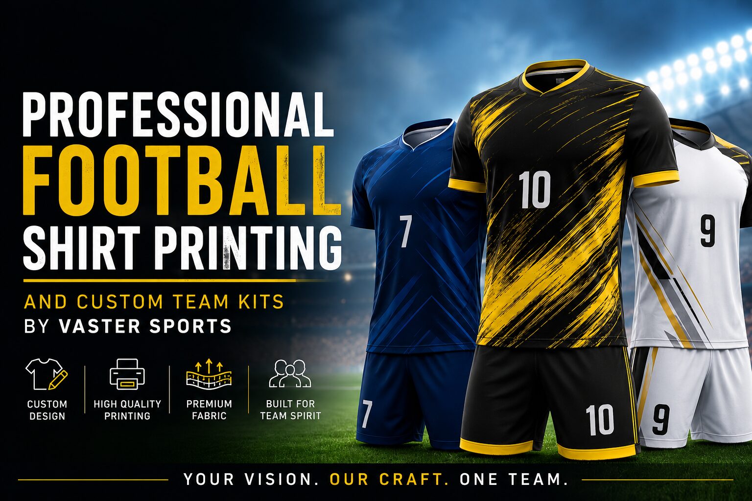 Football Shirt Printing: The Complete Guide to Creating Professional Team Kits